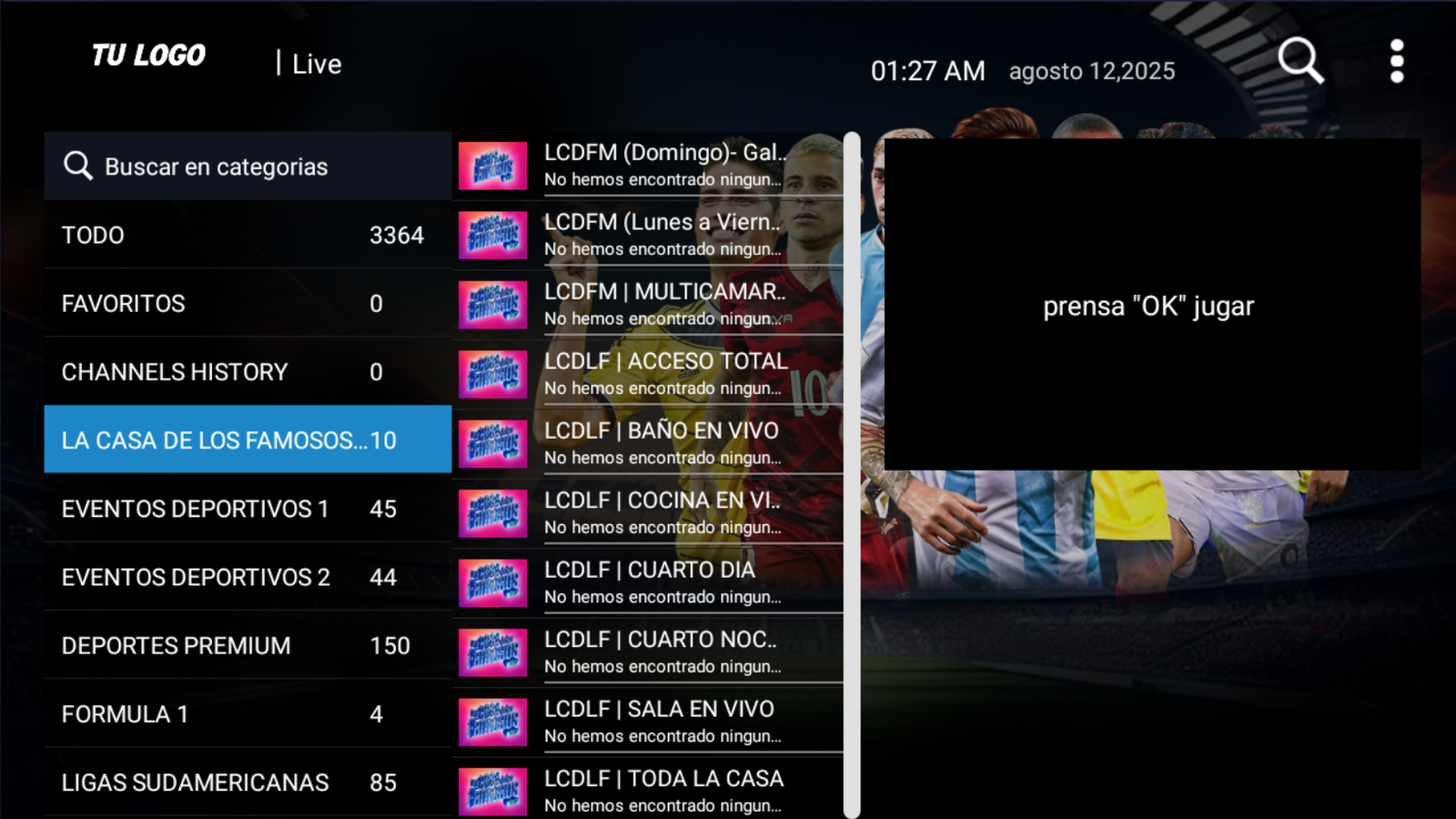 SMARTERS THEME 3 V3 screenshot 1